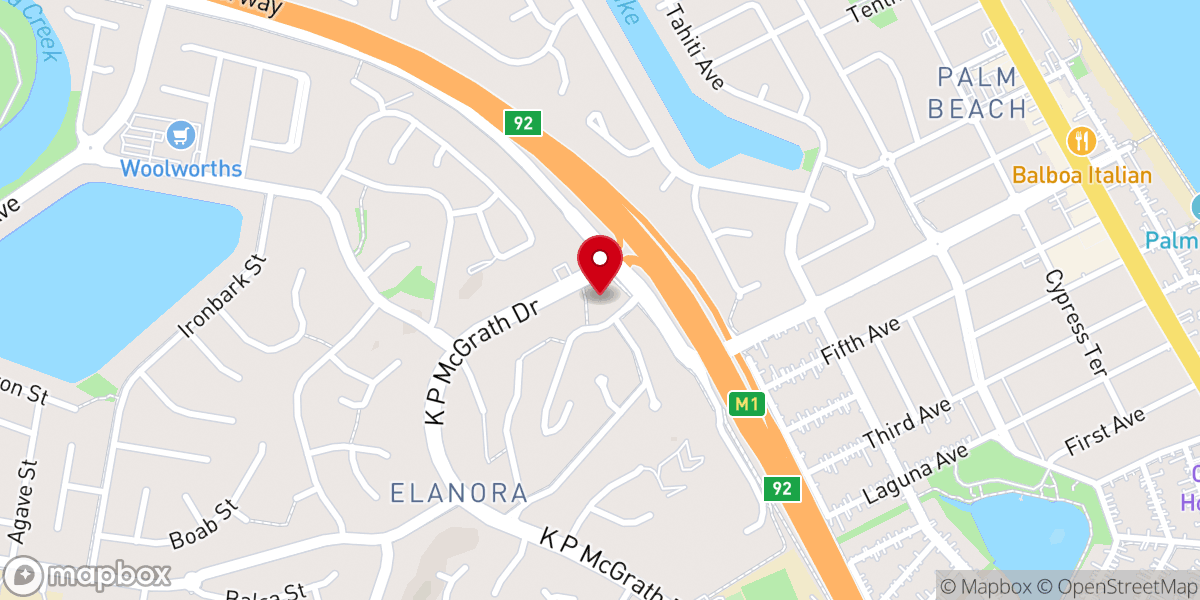 Map showing location of Cross & Crown Church