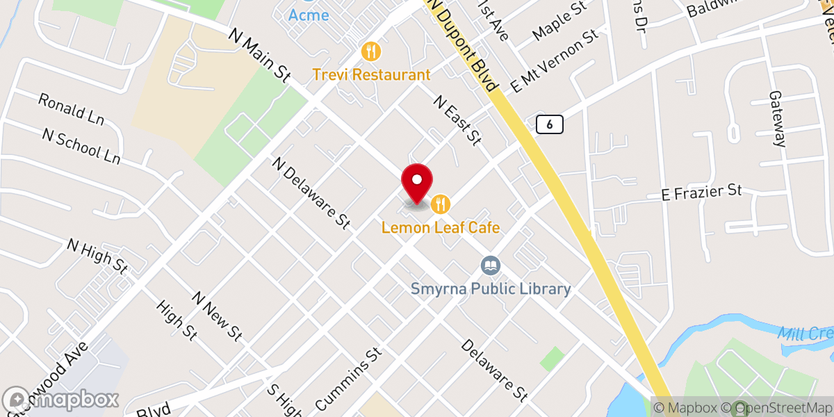Map showing location of Word of Mouth Ministries