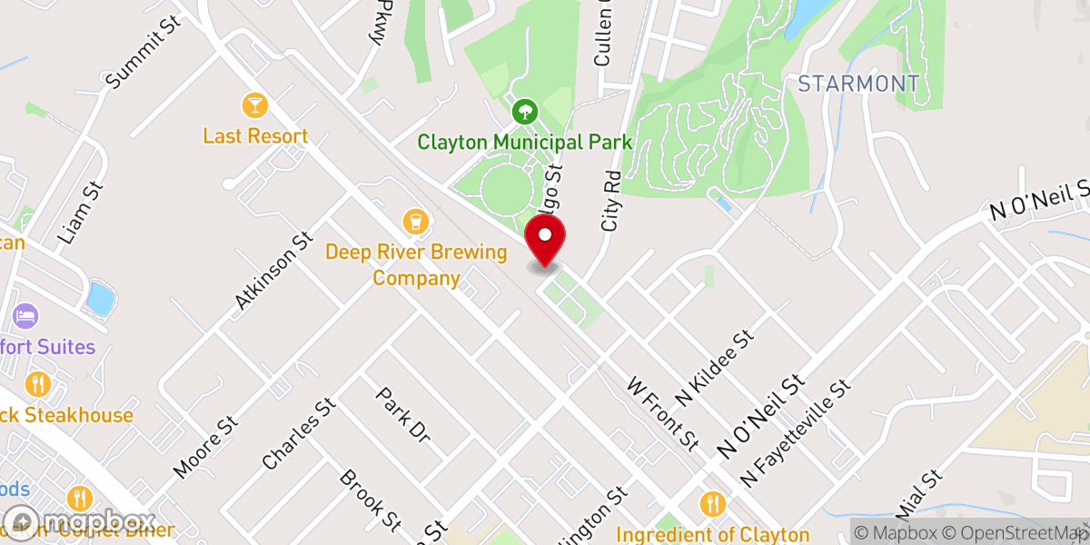 Map showing location of New Hope Faithful Friends Academy