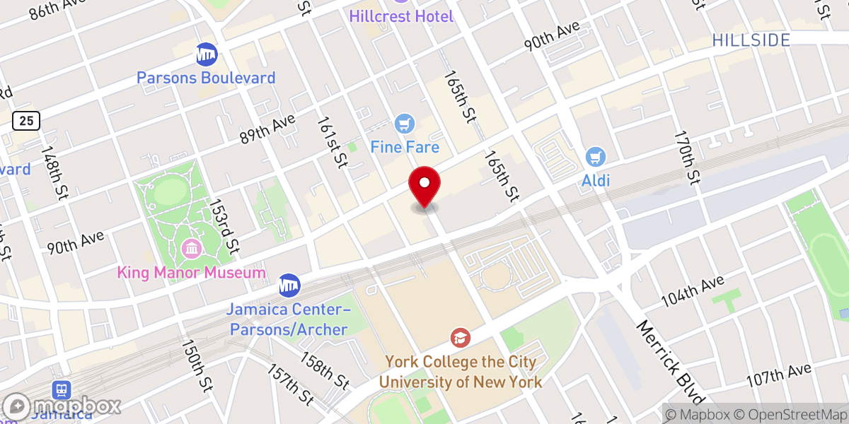 Map showing location of MyUnique Jamaica - Downtown (DJQ)