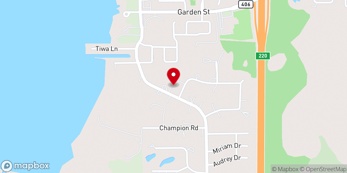Map showing location of Apostolic Ministries of America, Inc.