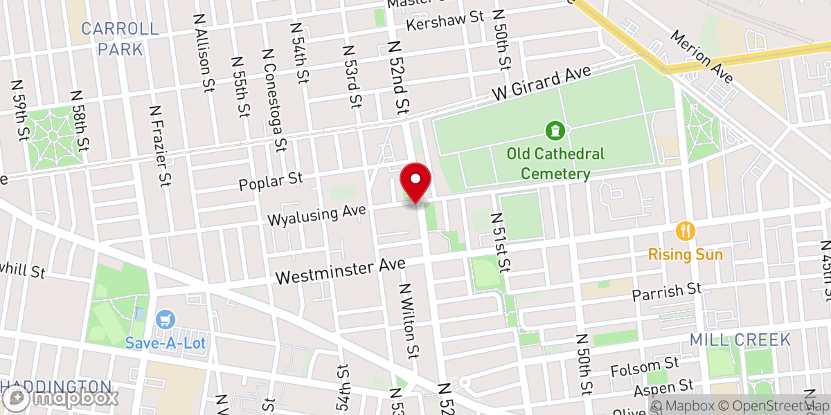 Map showing location of Celebration Christian Church Inc