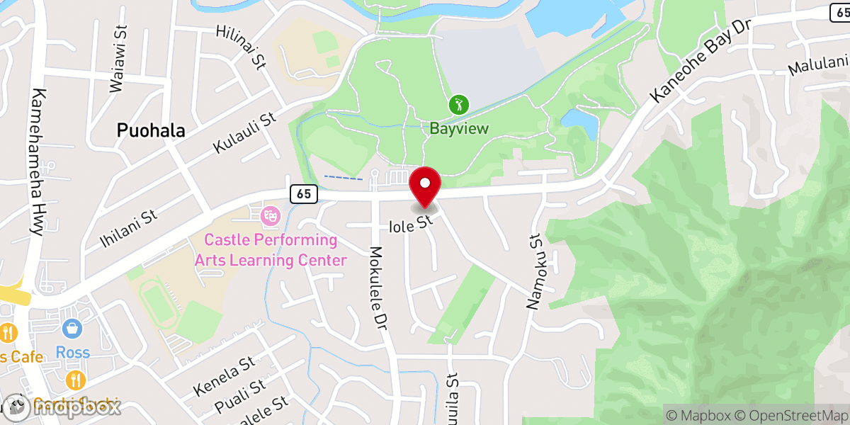 Map showing location of Windward Missionary Church