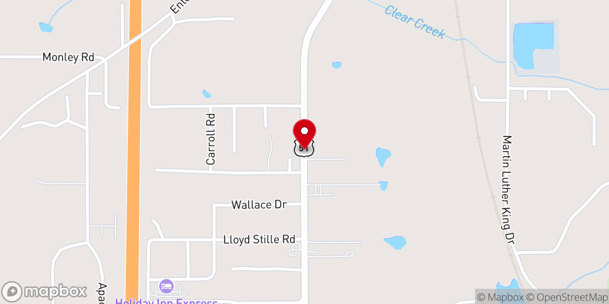 Map showing location of Church Building Ministries, Inc