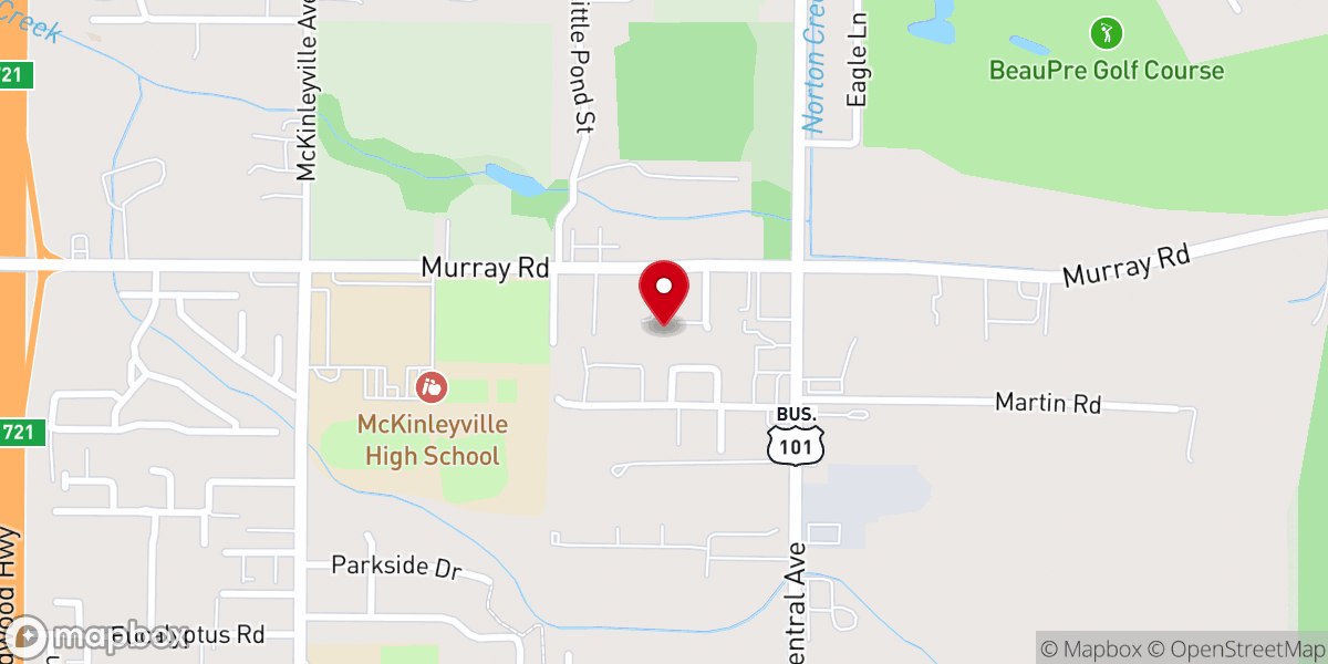 Map showing location of New Heart Community Church