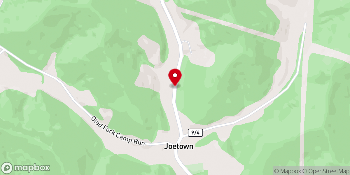 Map showing location of Mason Chapel
