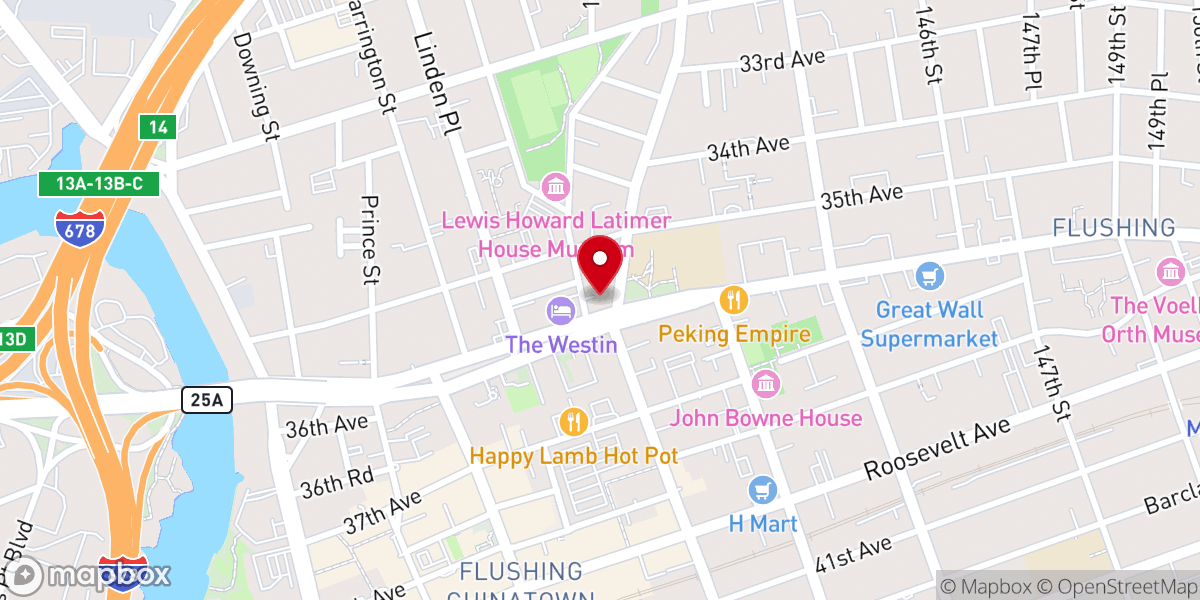 Map showing location of Finest Missionary Center Inc