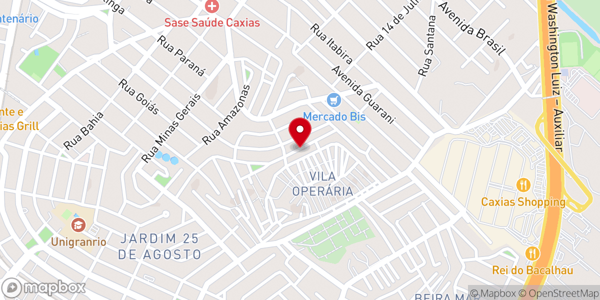 Map showing location of Igreja Pentecostal Ministerio Fonte Forte