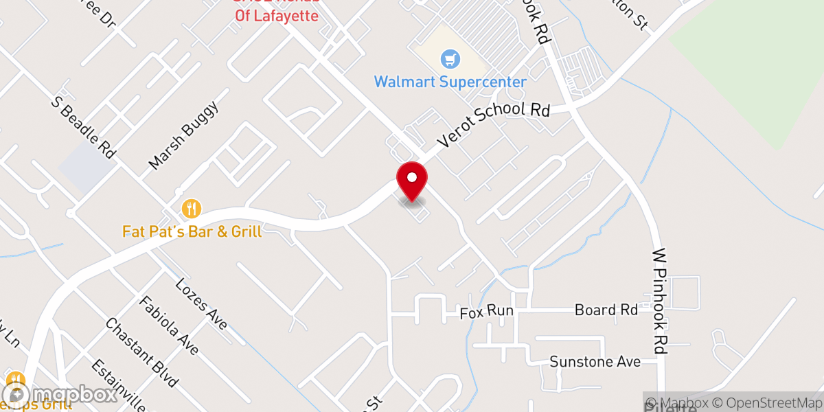 Map showing location of Christian Life Center