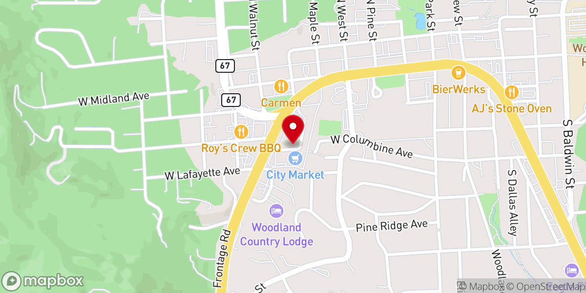 Map showing location of Remnant Seed Gospel Ministries