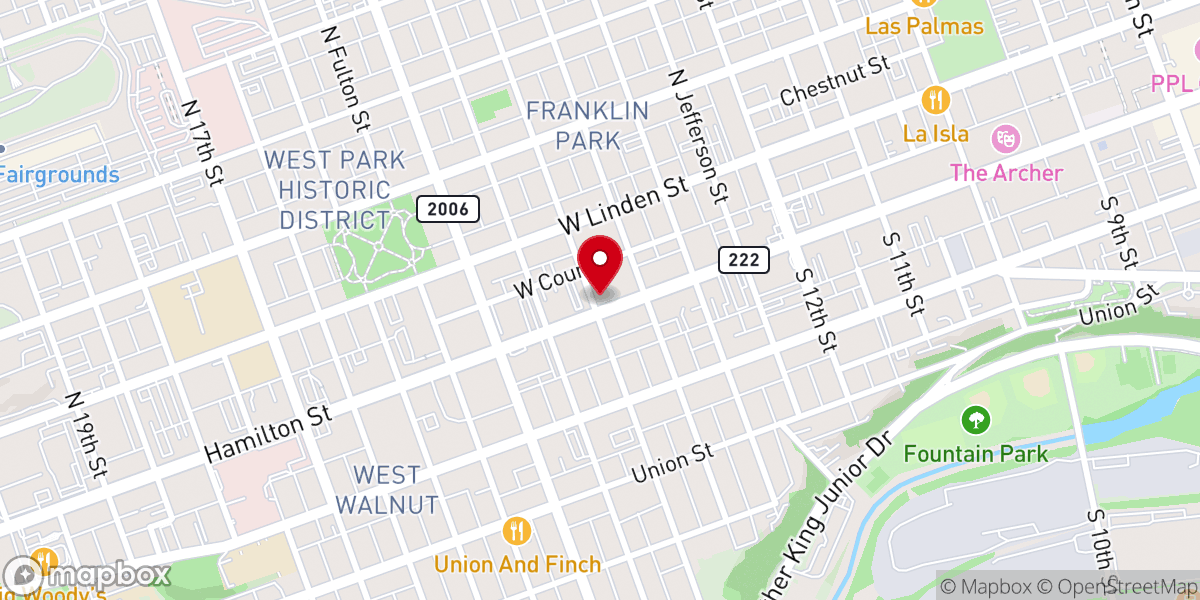 Map showing location of Iglesia De Cristo Misionera *Santidad Y Poder*