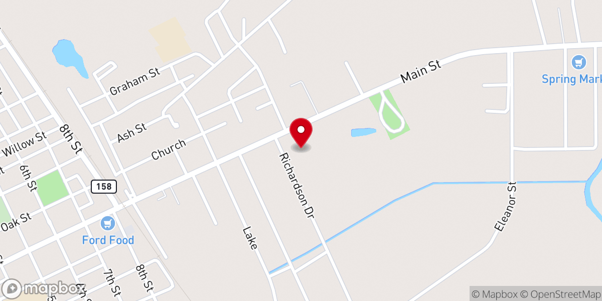 Map showing location of COLFAX CIVIC CENTER