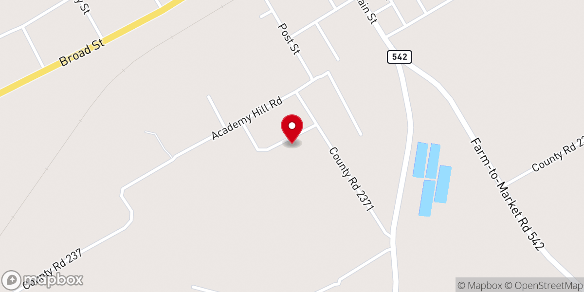 Map showing location of Greater New Life Church of God In Christ