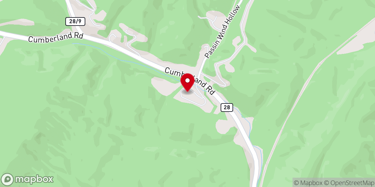 Map showing location of Springfield Assembly of God