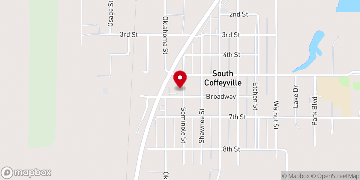 Map showing location of Emmanuel Chapel