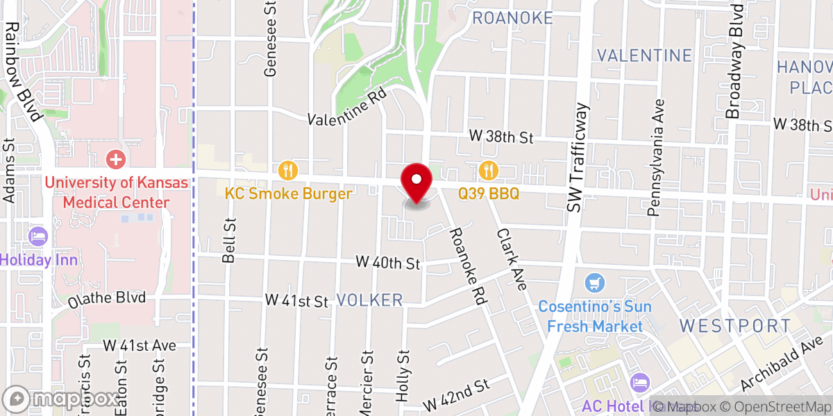 Map showing location of The Loretto Events