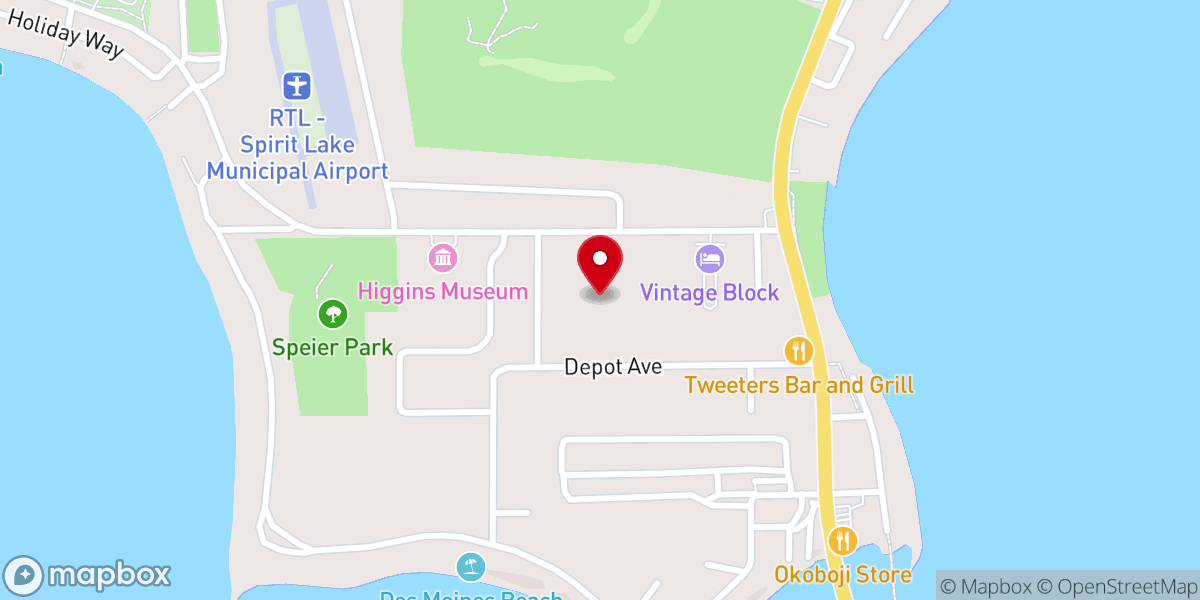 Map showing location of Good News Community Church