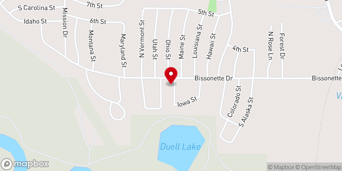 Map showing location of Livextreme Ministries