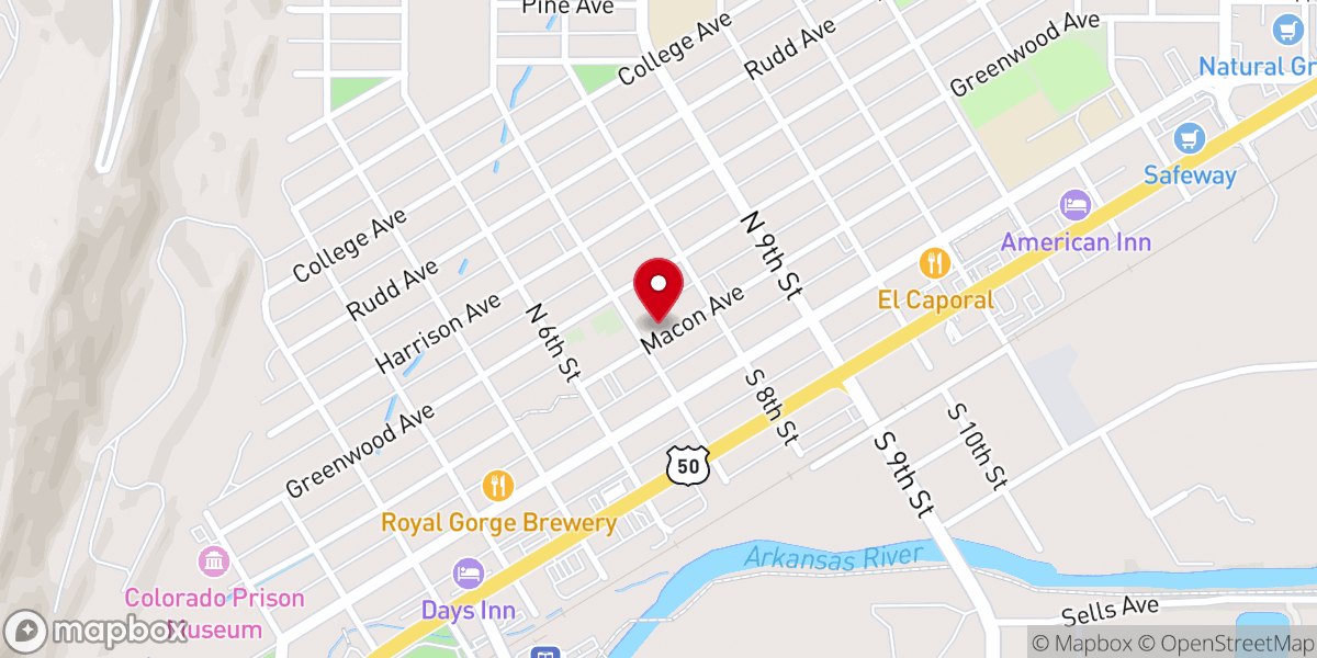 Map showing location of Historic Church Conservancy