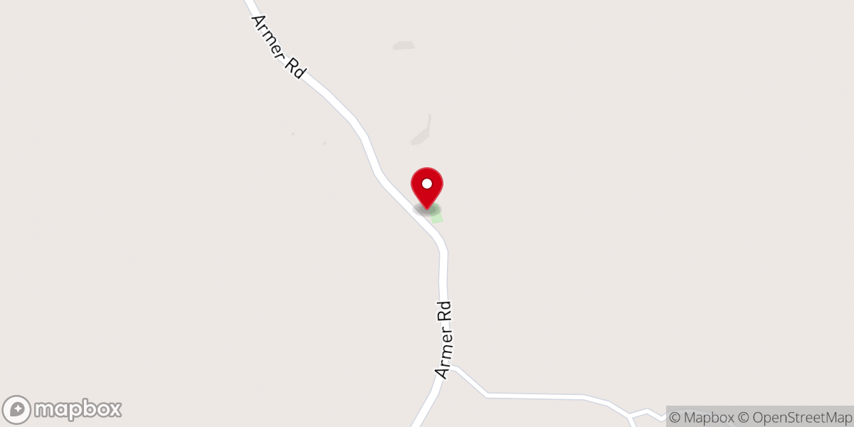 Map showing location of Ebenezer Methodist Church