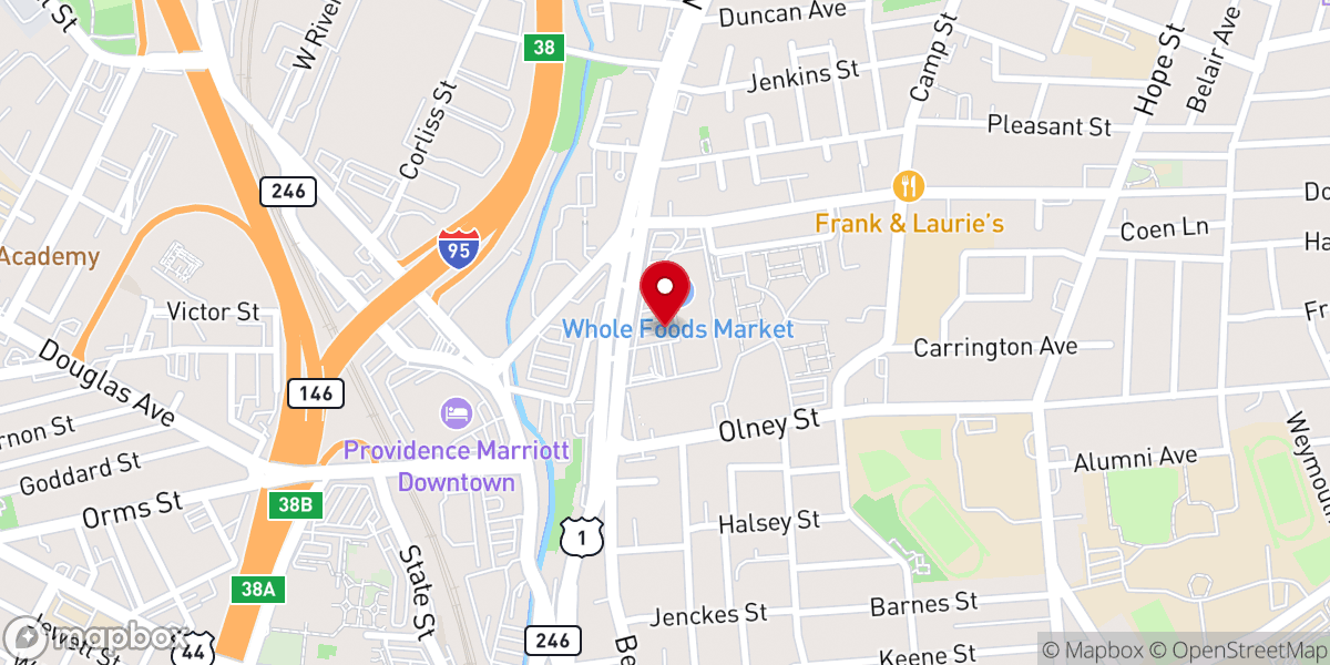 Map showing location of Anointed One Ministry Inc
