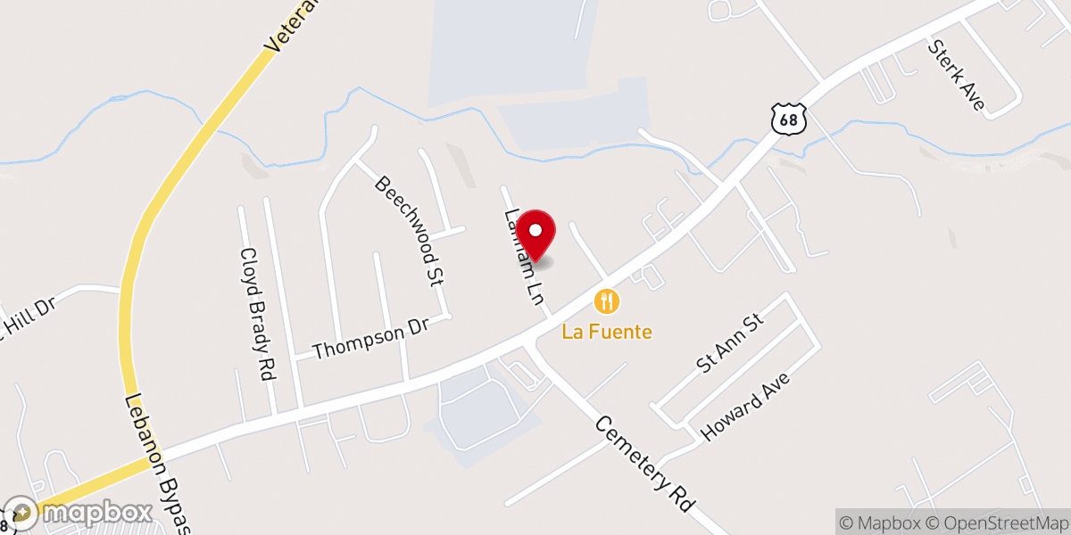 Map showing location of Star Bethel Apostolic Church