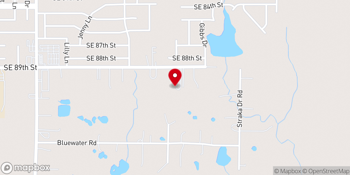 Map showing location of Beyond Restoration Ministries