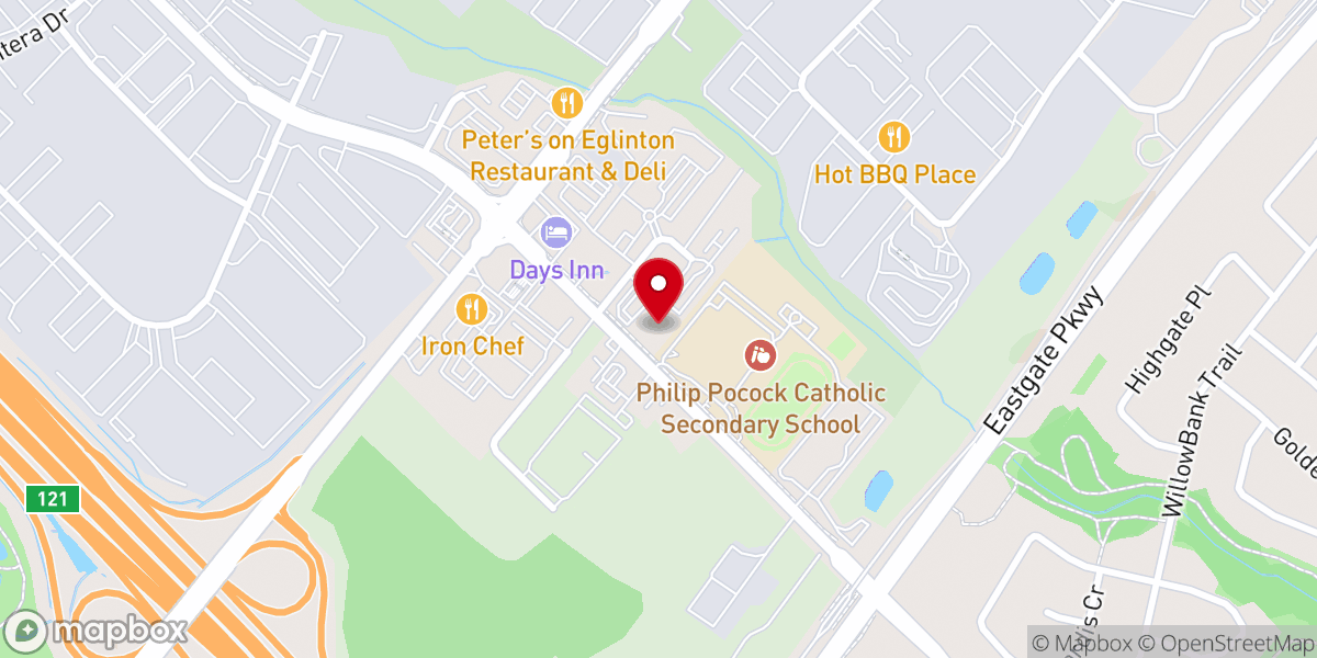 Map showing location of Heartland, A Church Connected