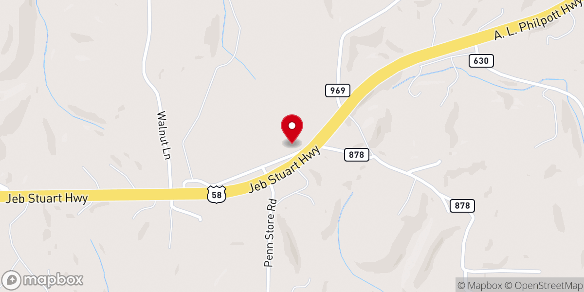 Map showing location of Better Life Ministries