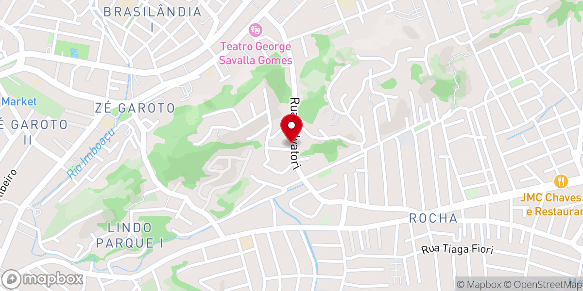 Map showing location of CEPVC - Comunidade Evangélica Projeto Vida em Cristo