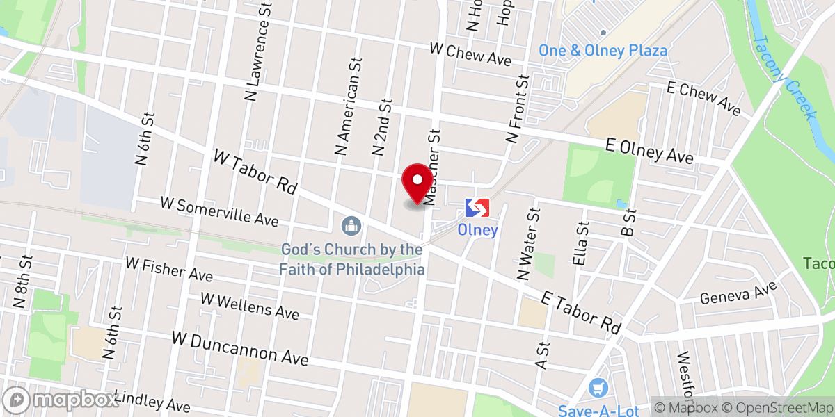 Map showing location of St Thomas Malankara Orthodox