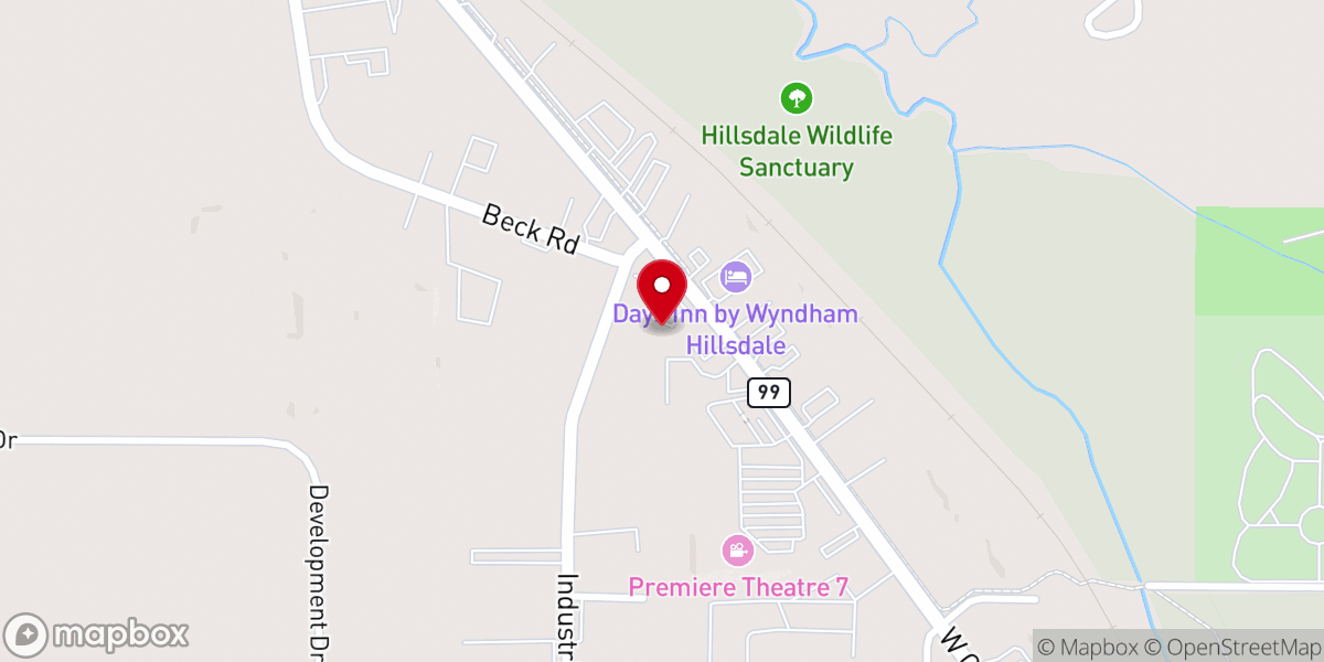 Map showing location of CareLinc Medical Equipment & Supply