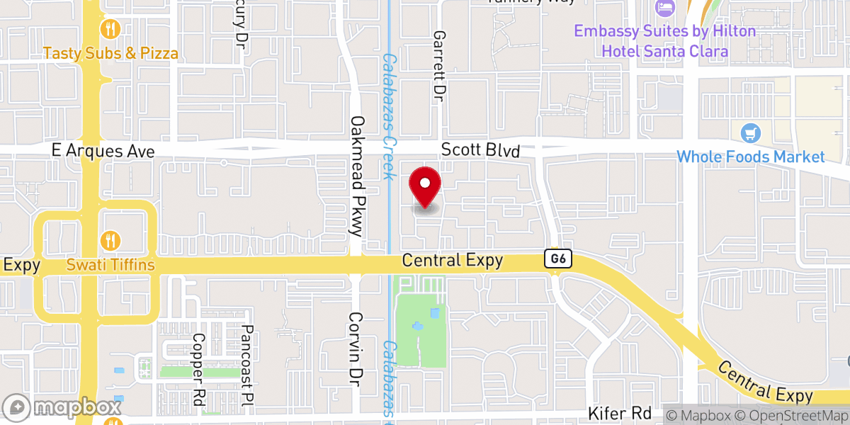 Map showing location of New Time Church