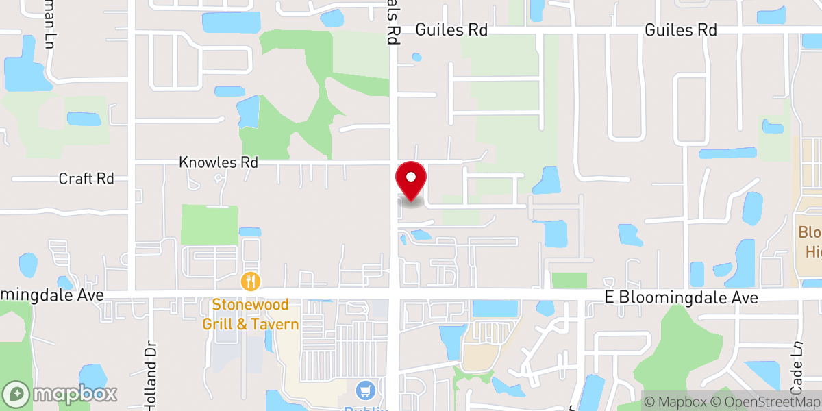 Map showing location of Resurrection Community Church-- Resurrection Christian School