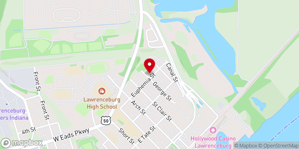 Map showing location of Gannaway Jr Thomas