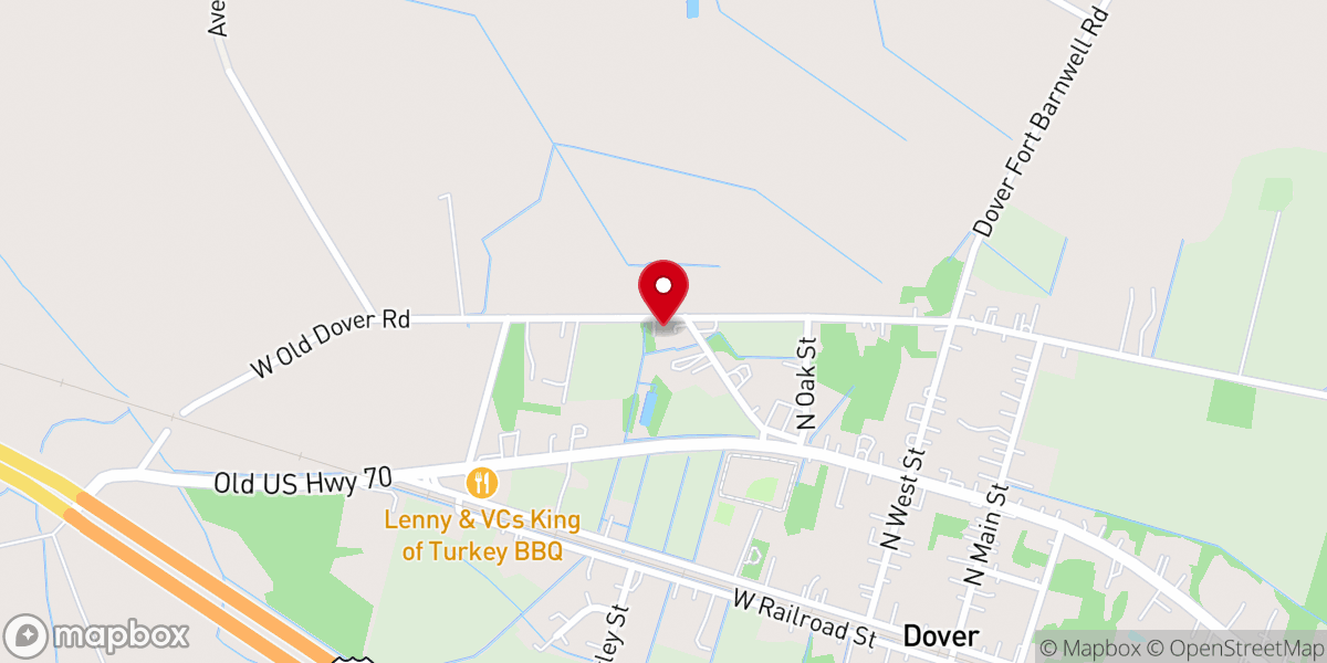Map showing location of Greater St. Peter Church Ministries
