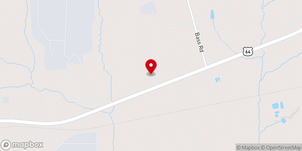 Map showing location of New Life Temple