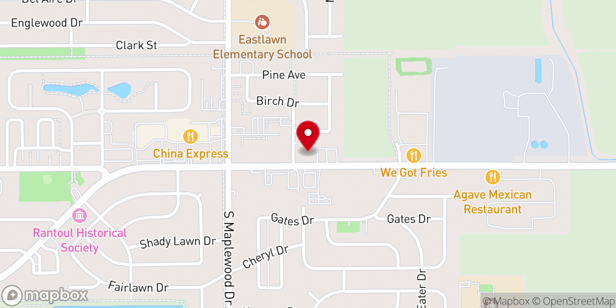 Map showing location of Saint Christopher Episcopal Church