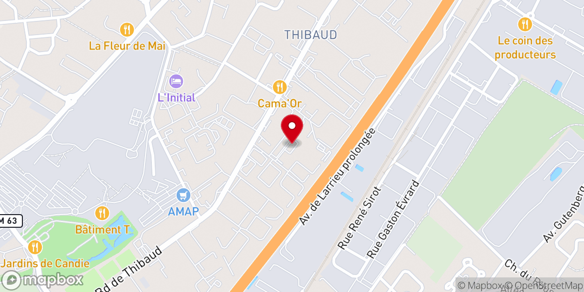 Map showing location of Église La Foi en Jésus-Christ