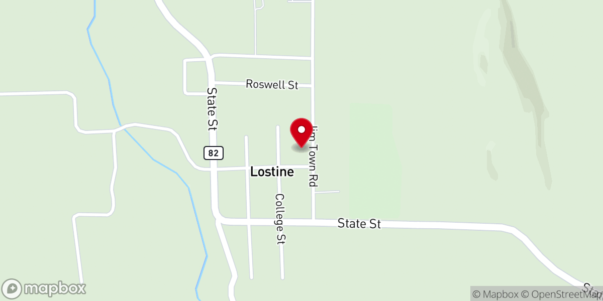 Map showing location of Christ Covenant Church
