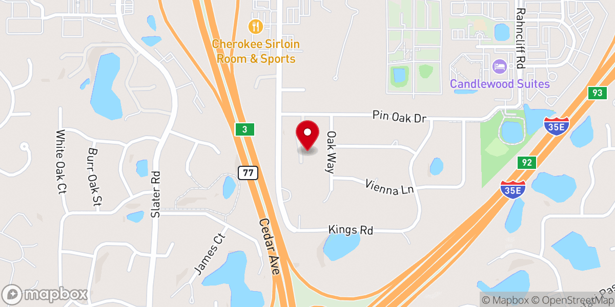 Map showing location of Gospel Outreach of Apple Valley