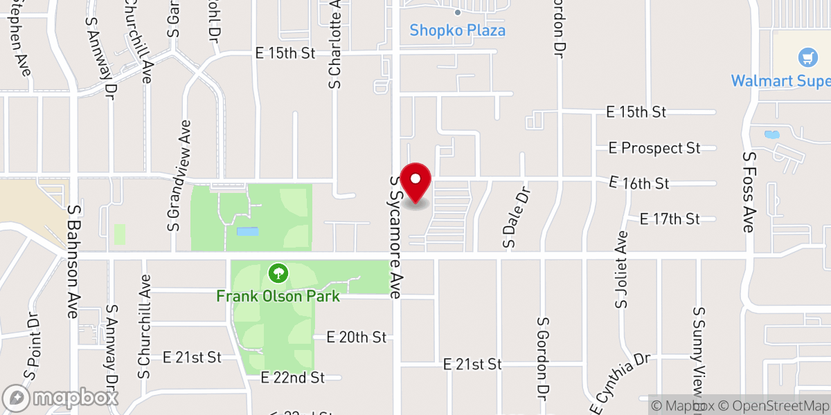 Map showing location of Celebrate Community Church