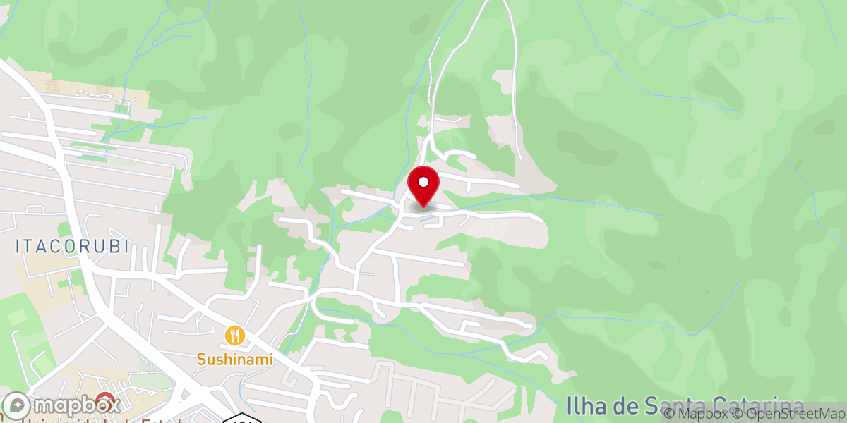 Map showing location of Igreja Evangelica Adoraçao de Deus