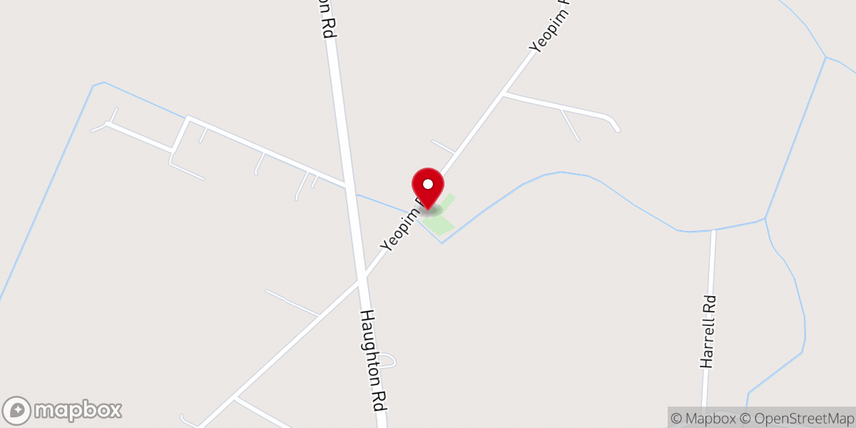 Map showing location of Canaan Temple A.M.E. Zion Church