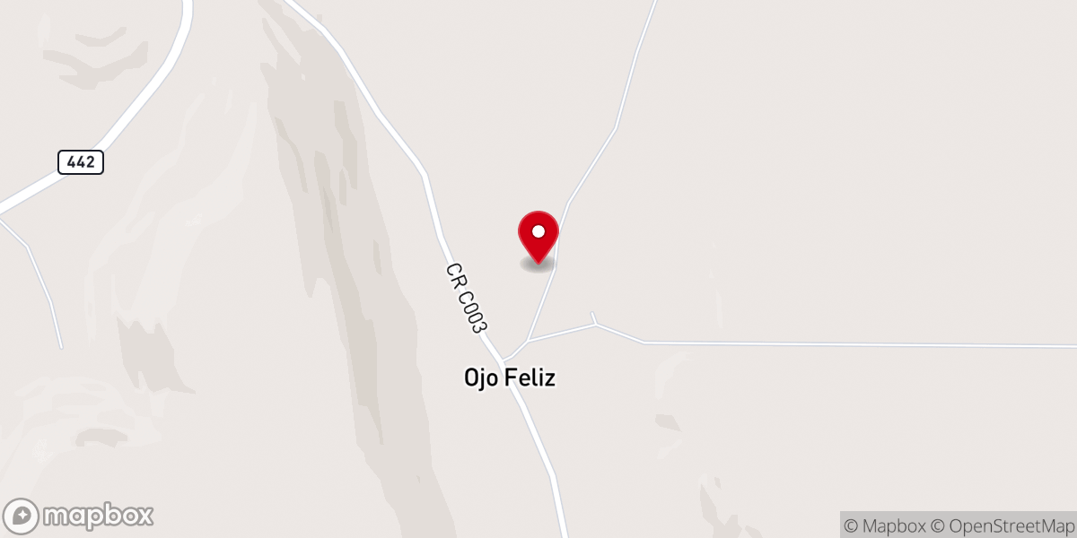 Map showing location of Saint Isidore Church