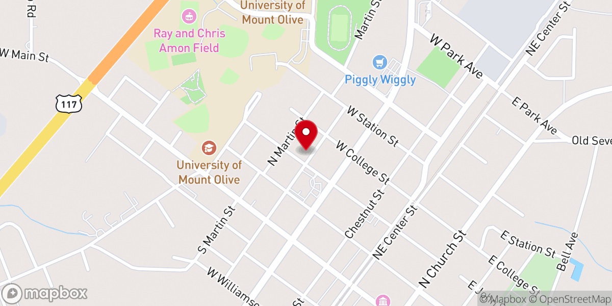 Map showing location of Rey de Reyes/King of Kings Christian Community Church