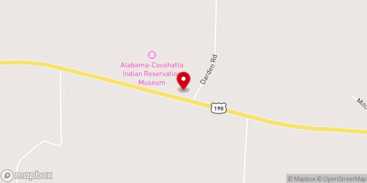 Map showing location of Soda Church
