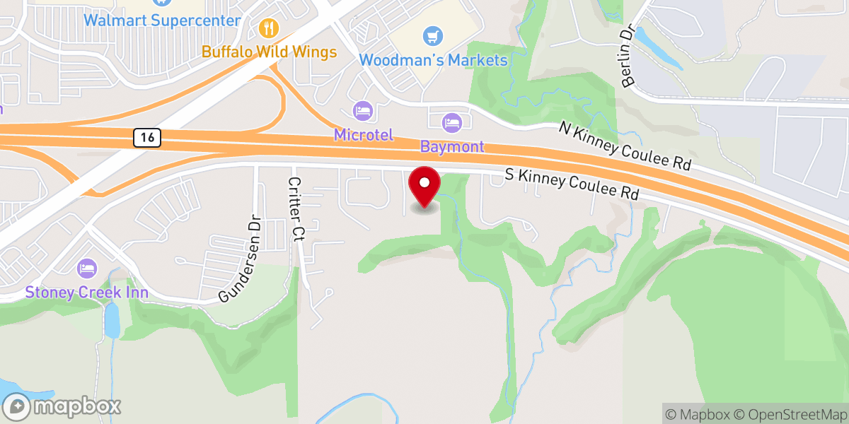 Map showing location of Connect Church