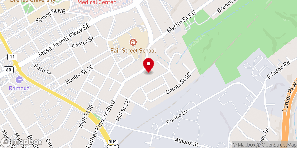 Map showing location of Sisters of Mercy & Schoenstaatt Inc