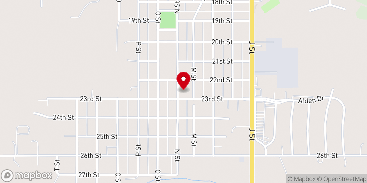 Map showing location of Saint Joseph Catholic Church